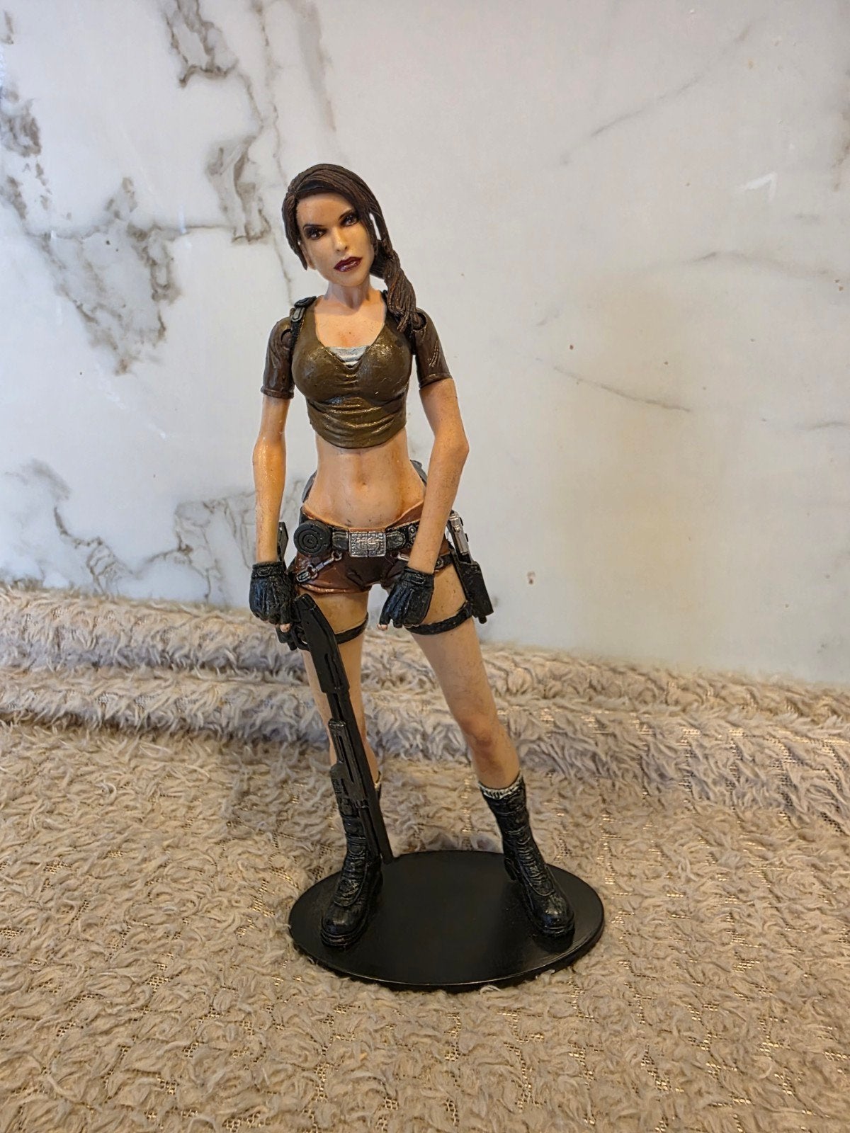 NECA Lara Croft Tomb Raider Legend 2006 Player Select, Ophalen of Verzenden, Zo goed als nieuw