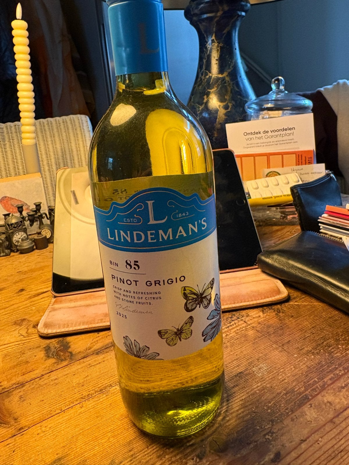 Lindeman's Bin 85 Pinot Grigio - Witte wijn 10 stuks, Ophalen, Overige gebieden, Nieuw, Witte wijn