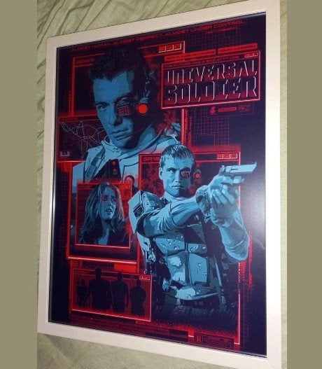 Universal soldier, Ophalen of Verzenden, Zo goed als nieuw, A1 t/m A3, Film en Tv
