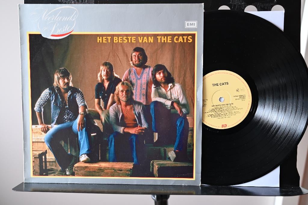 LP 1983 the Cats    " Het Beste van the Cats ", 1980 - 1989, Ophalen of Verzenden, Zo goed als nieuw, Inclusief binnenhoes