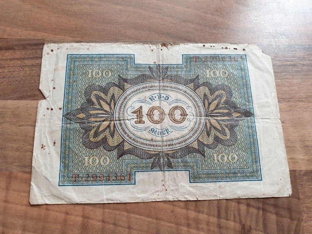 Duitsland 100 Mark 1920, Verzenden, Duitsland, Los biljet