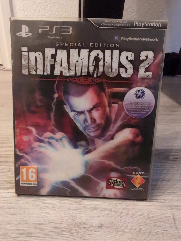 InFamous 2 Special Edition PS3 - Actie/Avontuur, Avontuur en Actie, Online, Gebruikt, 1 speler