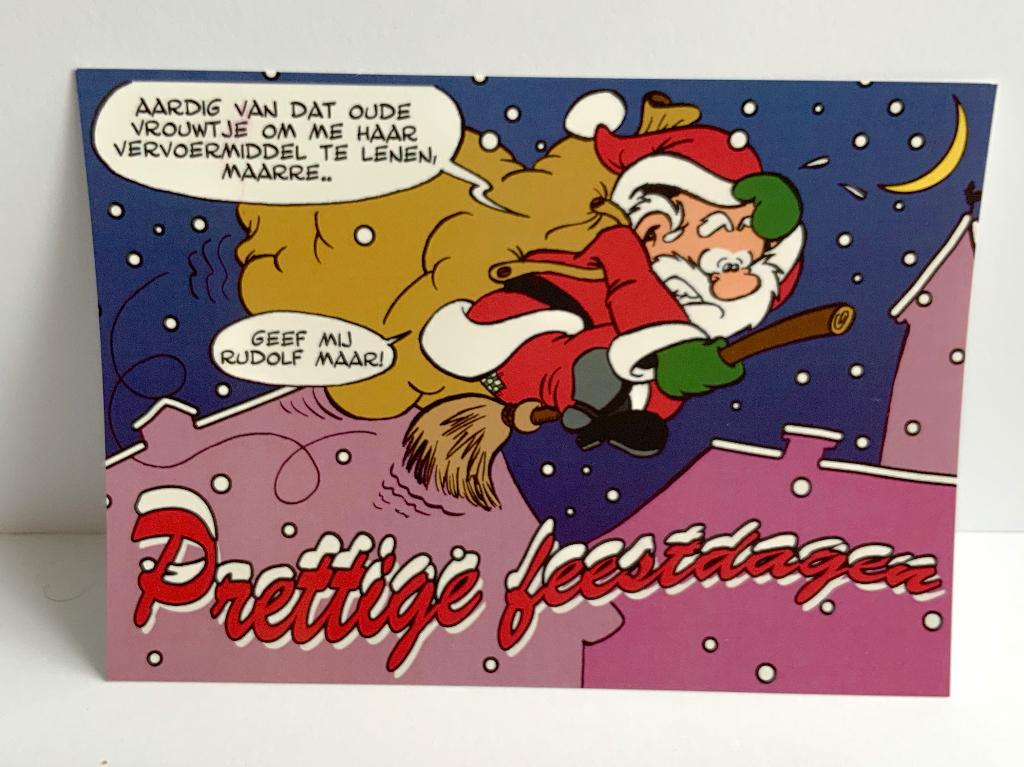 Set kerstkaarten “Geef mij Rudolf maar”, Diversen, Kerst, Ophalen of Verzenden, Nieuw