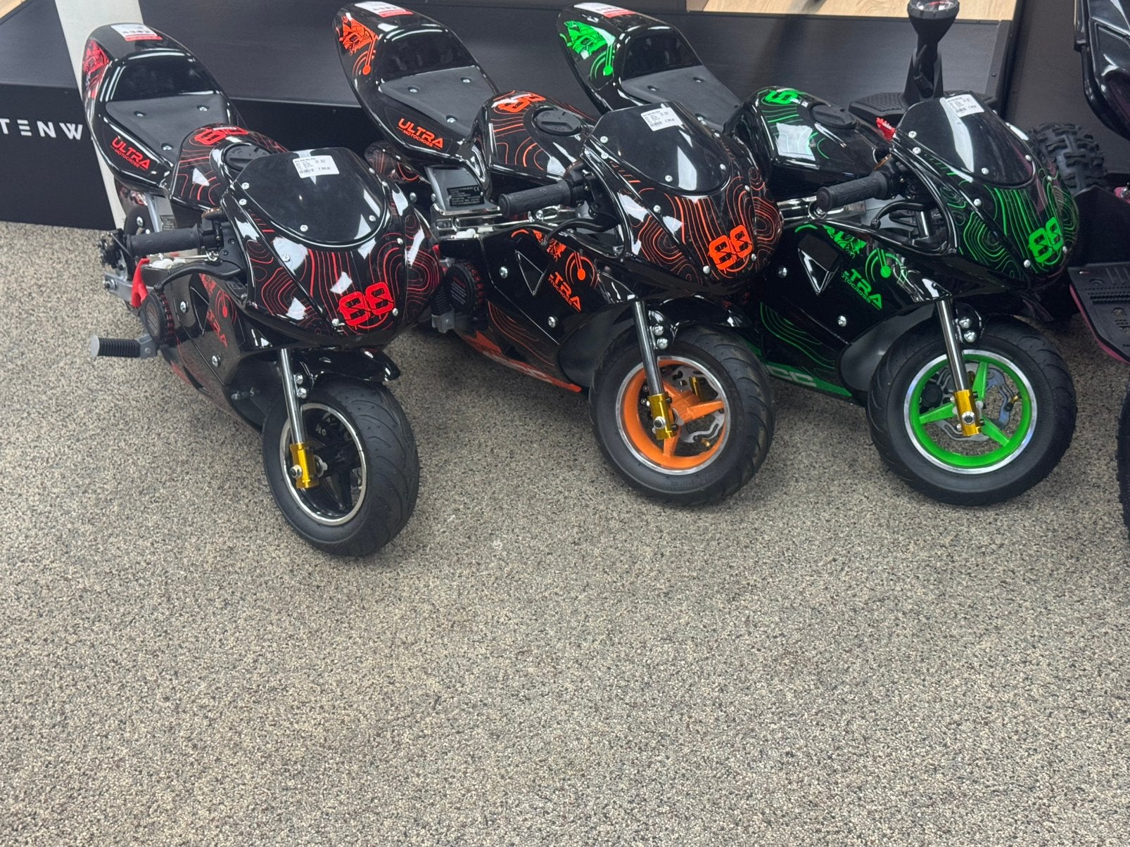 minibike’s, Ophalen, Overige typen, Nieuw, 49 cc