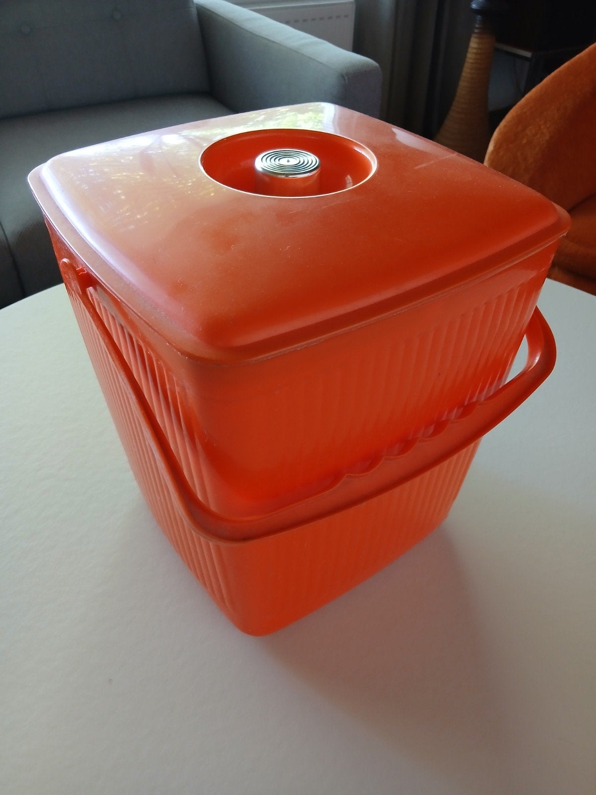 Vintage prullenbak of wasmand, Huis en Inrichting, Woonaccessoires | Prullenbakken, Ophalen of Verzenden, Zo goed als nieuw