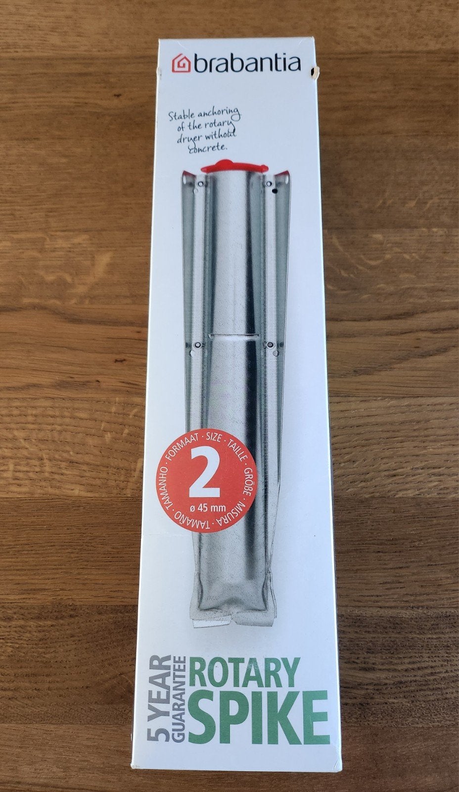 Brabantia Grondanker 45 mm - Nieuw in doos, Ophalen, Nieuw, Overige typen