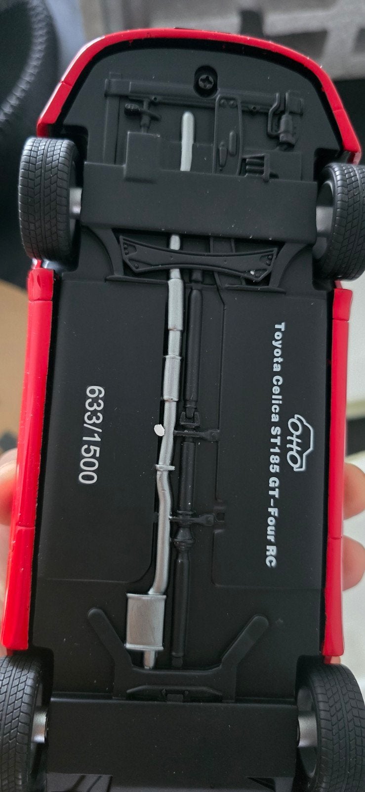 Toyota Celica ST185 GT-Four RC 1:18 - Zeer gedetailleerd, Ophalen of Verzenden, Zo goed als nieuw, Auto, Overige merken