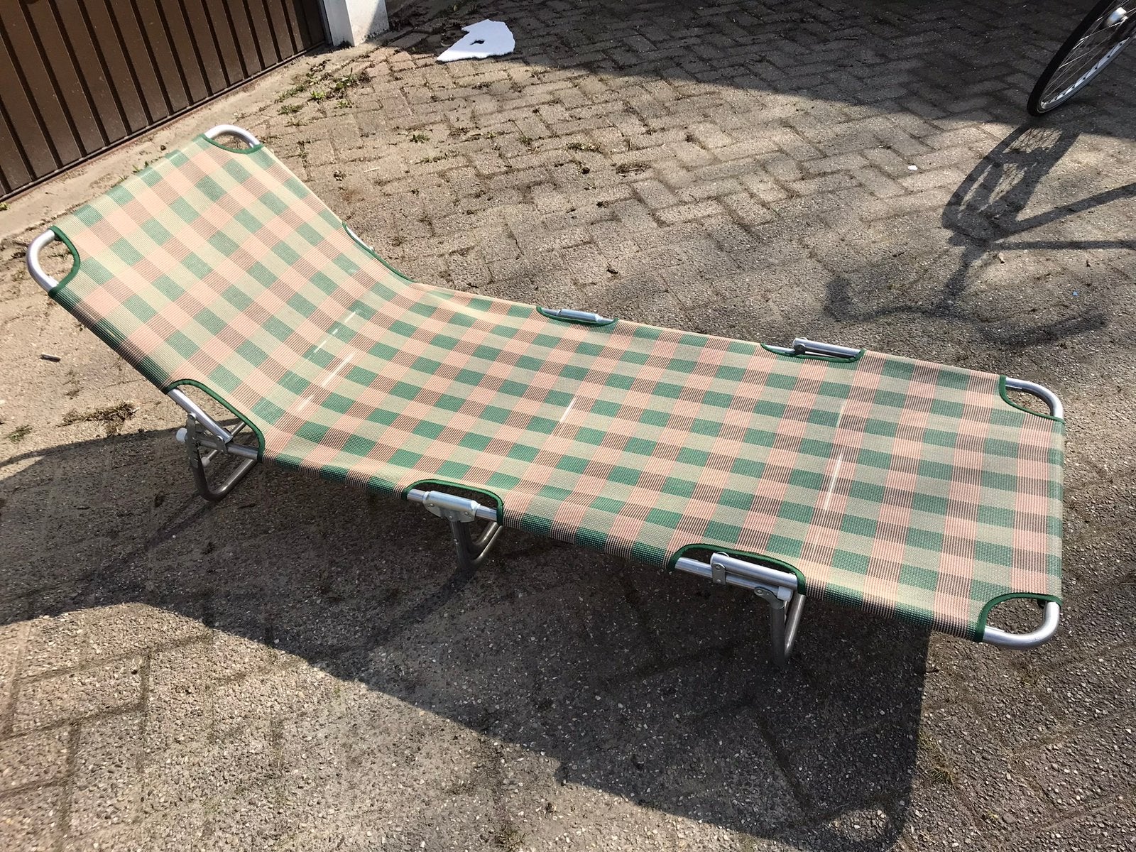 Dukdalf stoel stretcher ligstoel, Ophalen, Zo goed als nieuw