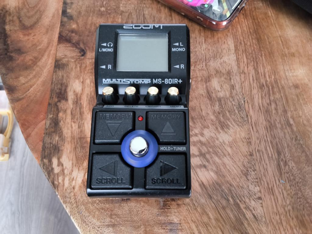 Zoom MultiStomp MS-60B+ Bas Multi-effect Pedaal, Muziek en Instrumenten, Effecten, Ophalen of Verzenden, Zo goed als nieuw, Multi-effect