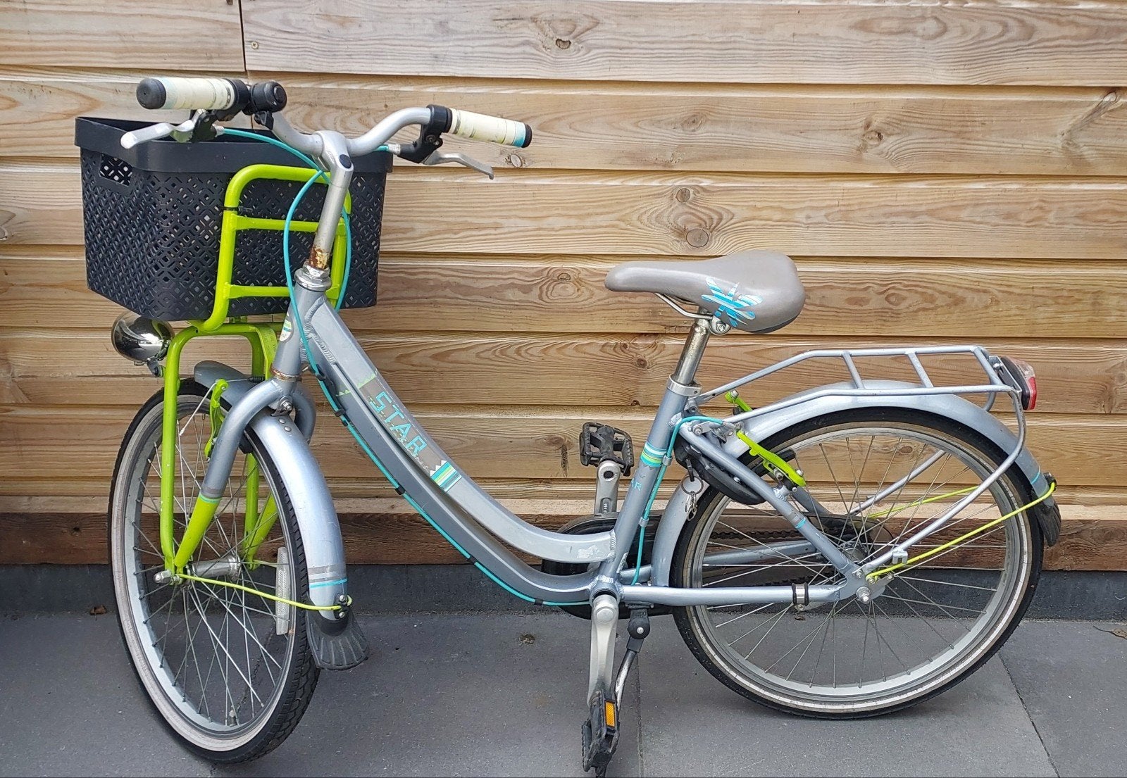 meisjes fiets, Ophalen, 22 inch, Gebruikt, Handrem