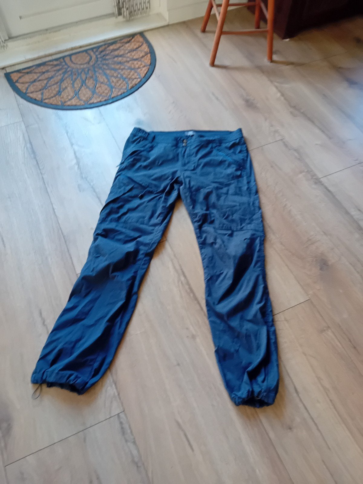 human nature Outdoor heren broek, Maat 52/54 (L), Blauw, Ophalen of Verzenden, Gedragen