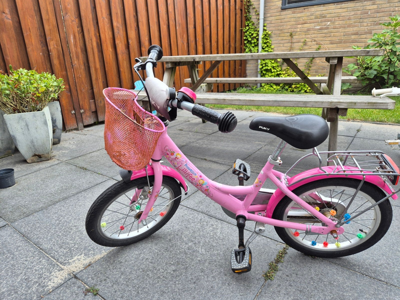 16 inch meisjes fiets, Ophalen, Gebruikt, 16 inch