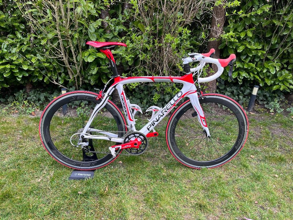 Racefiets Pinarello Dogma, 28 inch, Gebruikt, Carbon, 15 tot 20 versnellingen