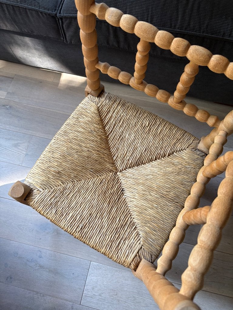 Krukje hoekstoeltje, Ophalen, Gebruikt, Hout