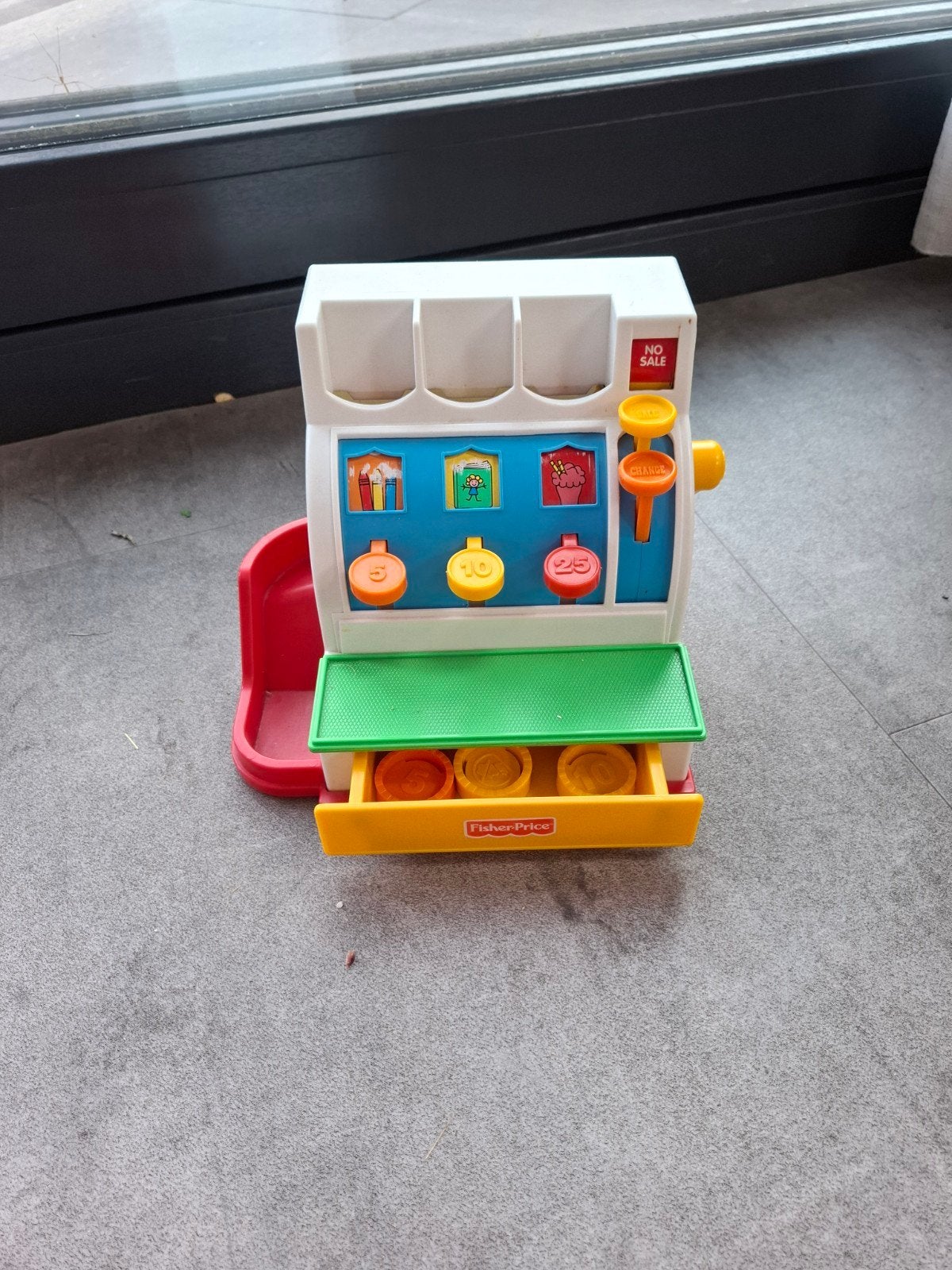 Fisher-Price Vintage Kassa Speelgoed, Kinderen en Baby's, Ophalen, Gebruikt, Overige typen