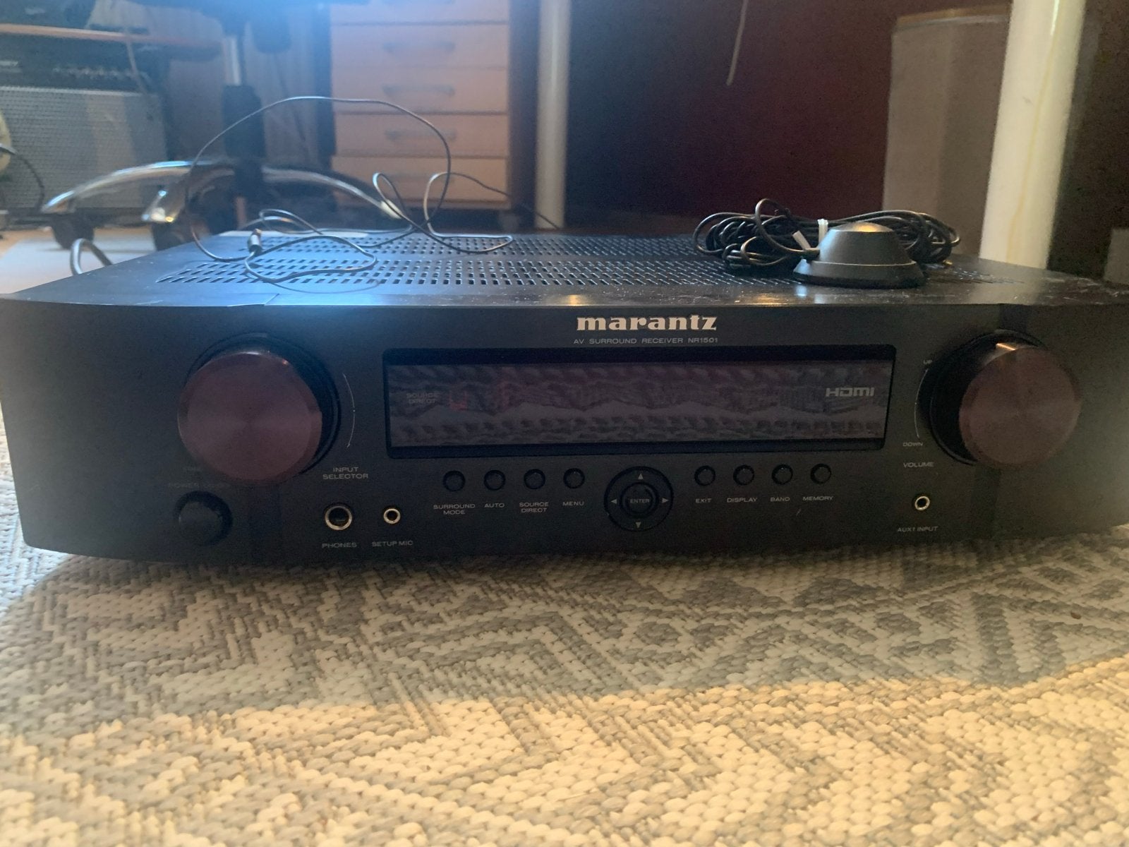 Marantz AV Surround Receiver NR1501 - Voor de liefhebber, Audio, Tv en Foto, Versterkers en Receivers, Marantz, Gebruikt, Ophalen of Verzenden