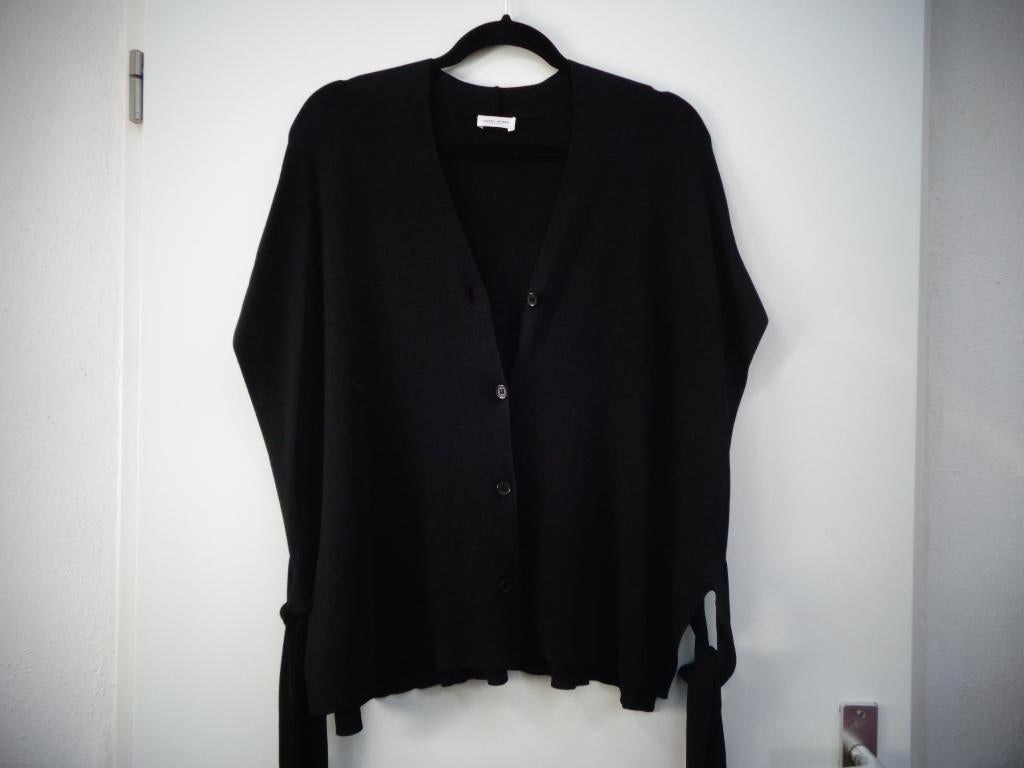 Gerry Weber overslagvest, zwart, mouwloos. Maat 40-46, Zwart, Maat 42/44 (L), Ophalen of Verzenden, Zo goed als nieuw
