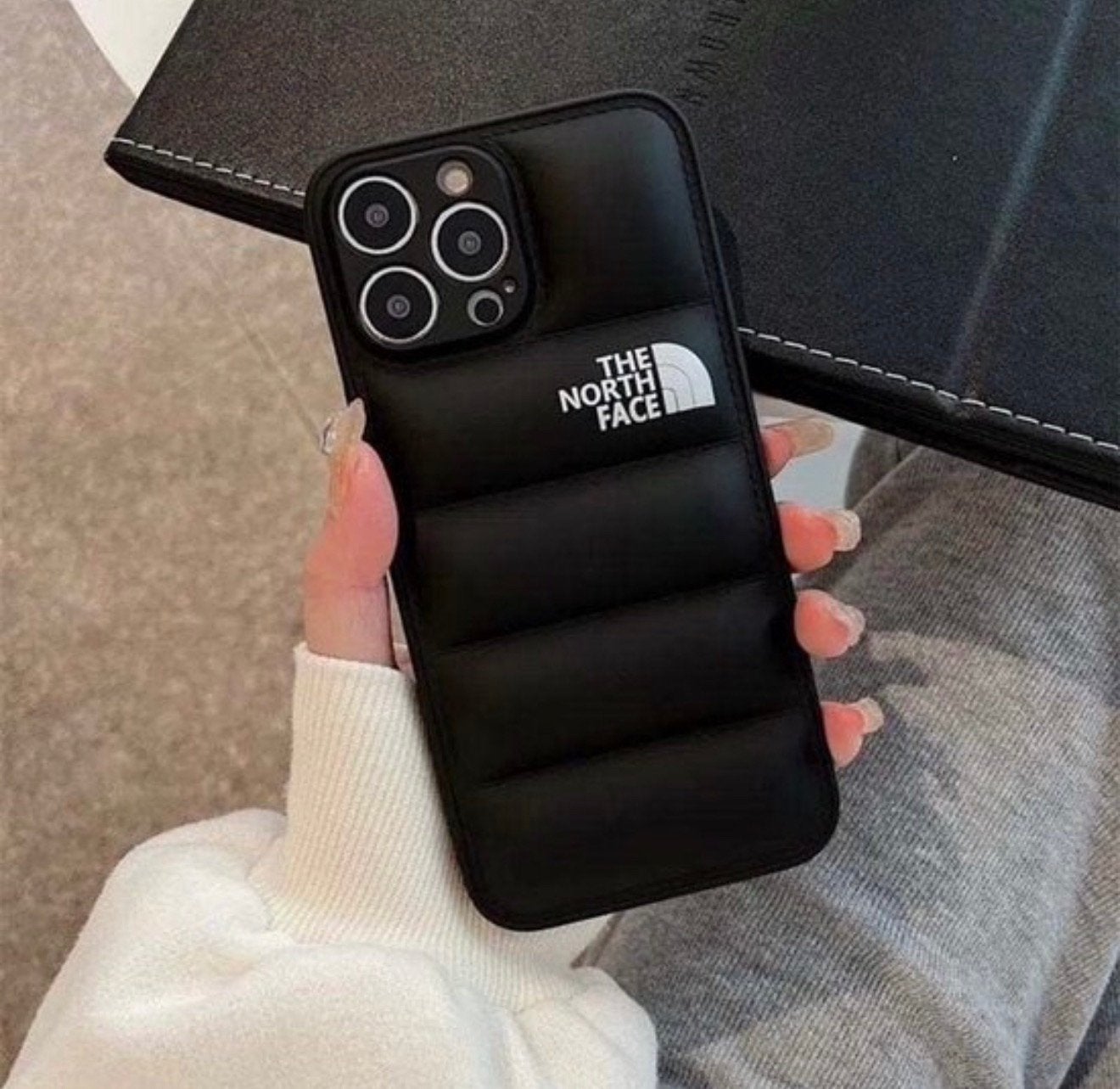 Nieuw telefoonhoesje THE NORTH FACE Apple iPhone 14 PRO MAX, Rondom bescherming, IPhone 14 Pro Max, Zwart, Verzenden