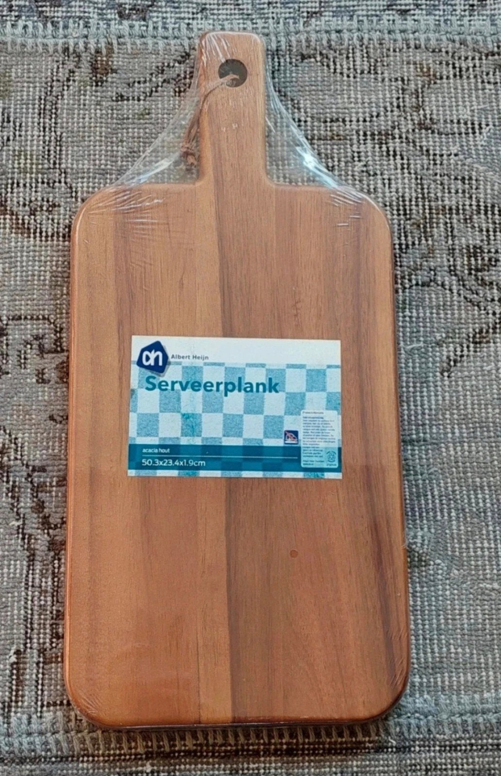 Houten tapasplank / serveerplank - Nieuw in verpakking, Verzenden, Hout, Snij-/serveerplank, Nieuw
