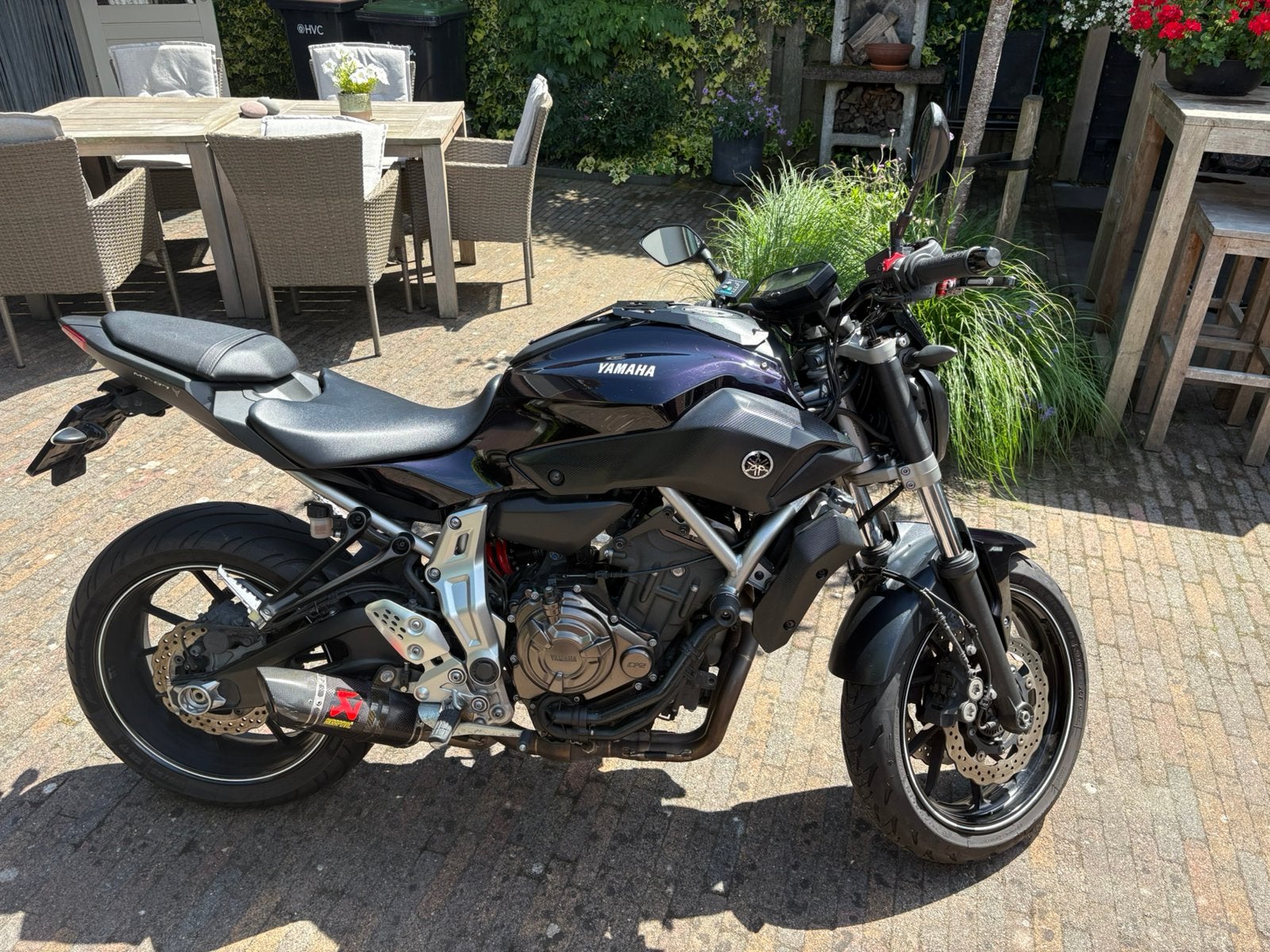Yamaha MT-07 ABS (2014) | Akrapovič Carbon | 24.425 km, Motoren, Motoren | Yamaha, 2 cilinders, Motorrijbewijs A, Gebruikt, Particulier