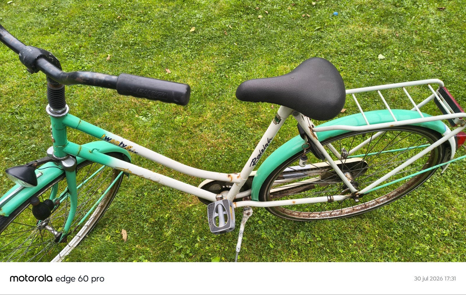 Raleigh Twenty Six Damesfiets - Vintage Stadsfiets, Terugtraprem, 50 tot 53 cm, Ophalen, Overige merken