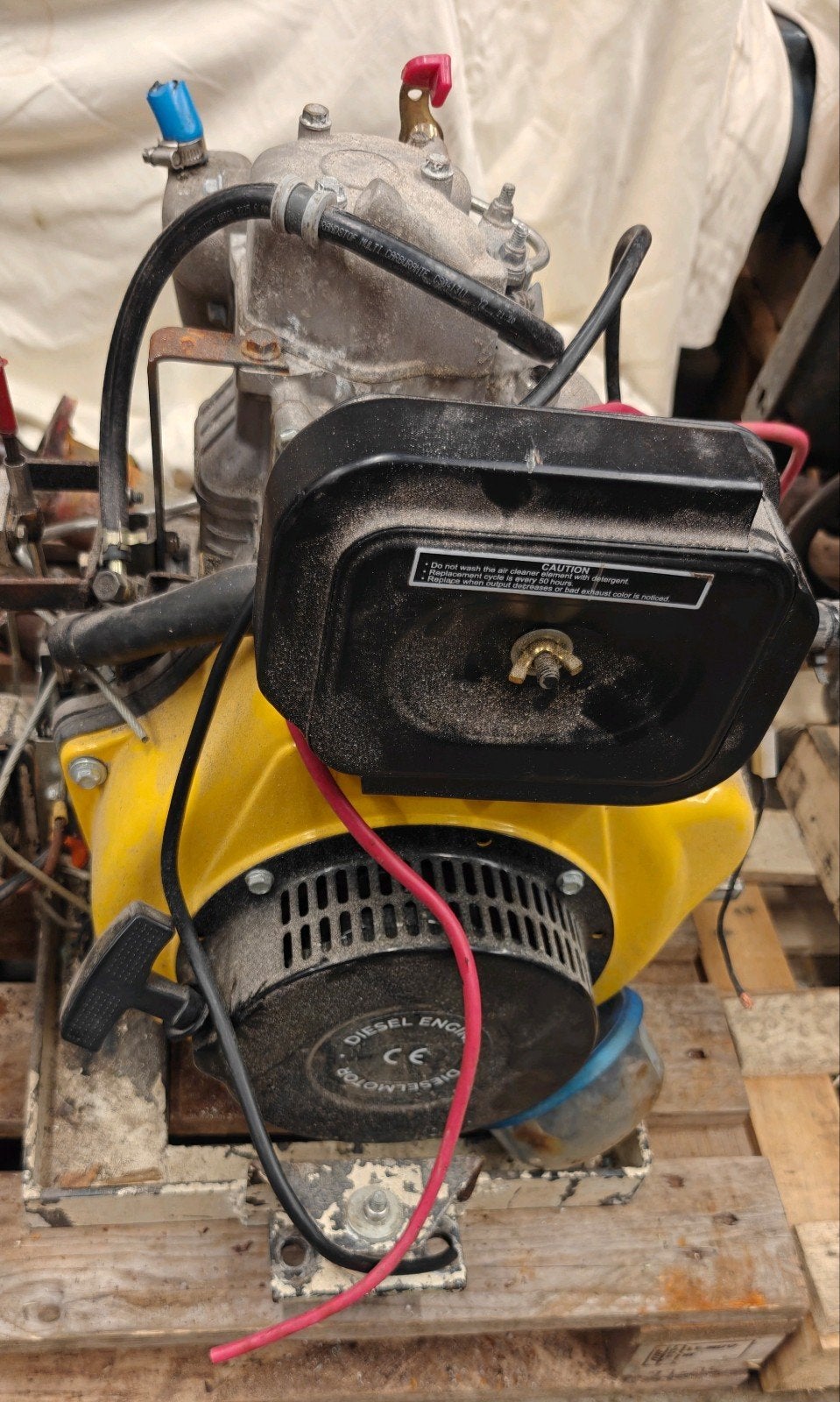 Valkenpower YM186FE dieselmotor 9 pk met elektrische start, Doe-het-zelf en Verbouw, Motoren, Ophalen, Benzinemotor, 1800 rpm of meer
