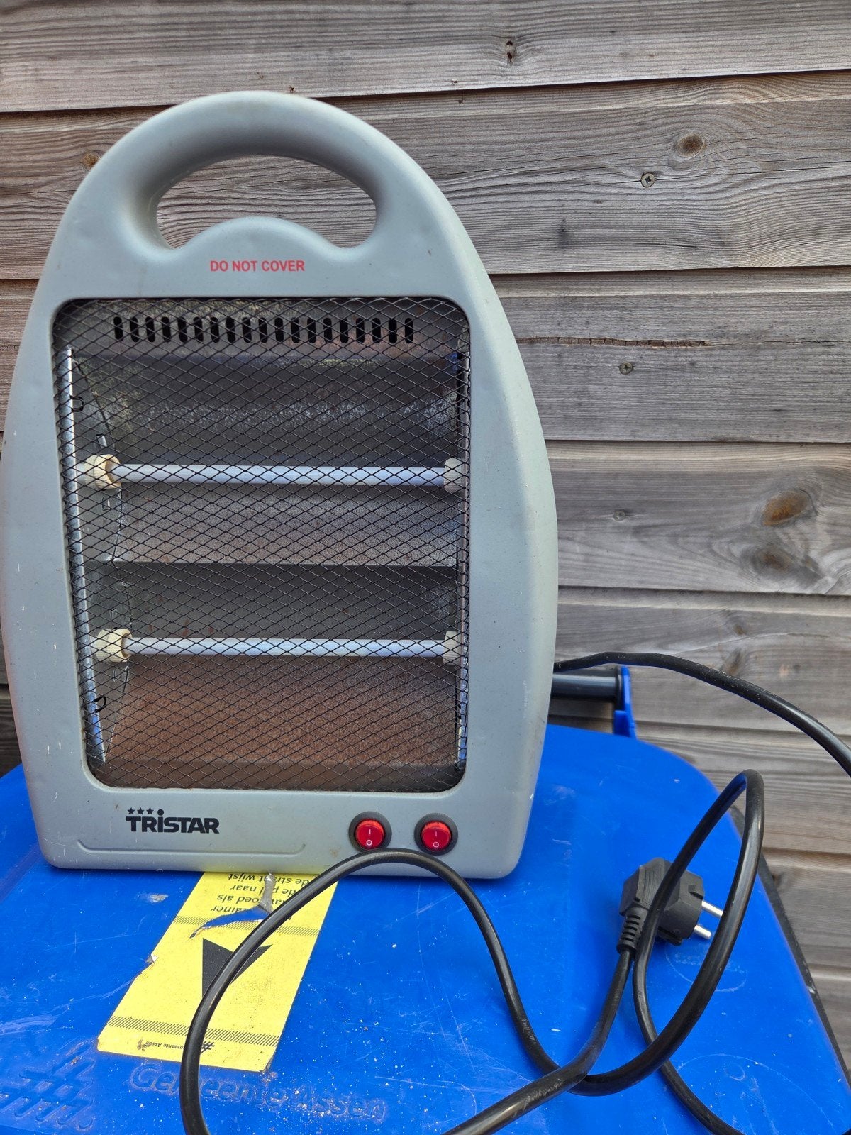 Tristar elektrische kachel - Compact en draagbaar, Ophalen, 30 tot 80 cm, Gebruikt, Kachel
