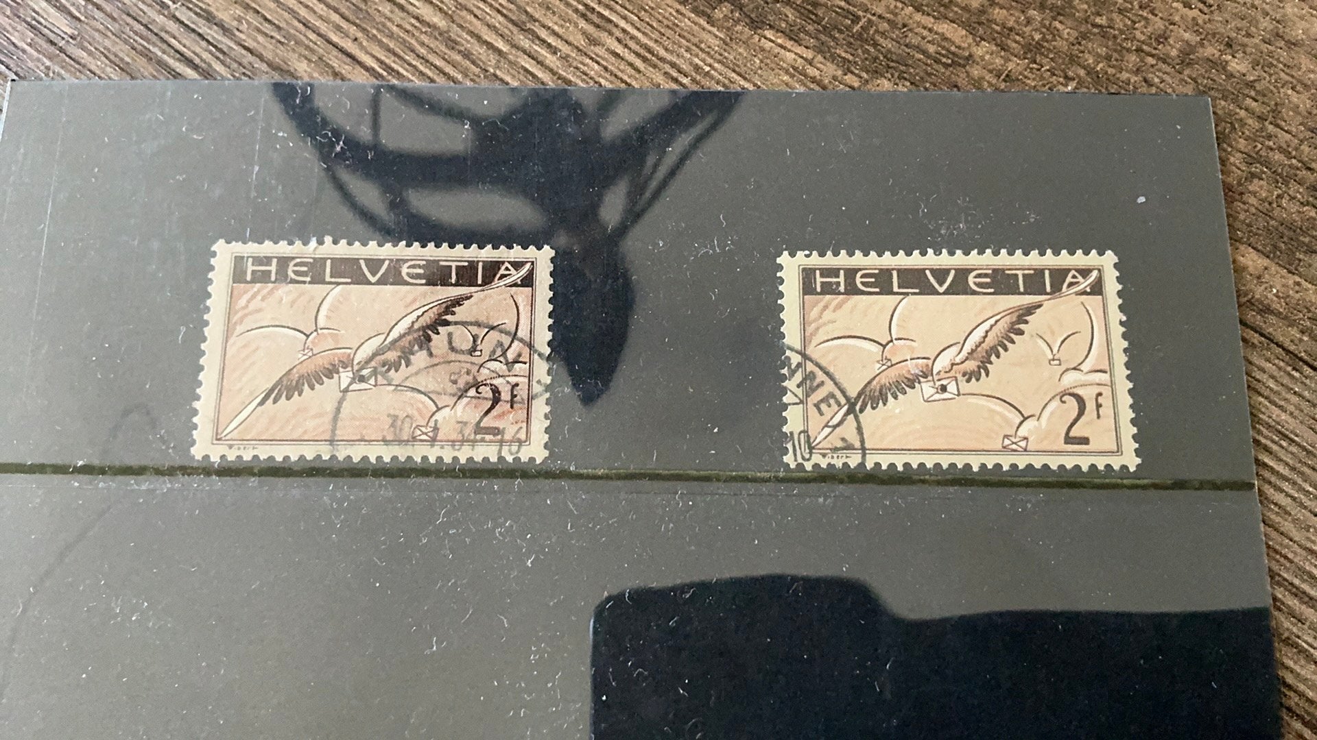 #93 Zegel Luchtpost Zwitserland 1930, Postzegels en Munten, Postzegels | Europa | Zwitserland, Ophalen of Verzenden