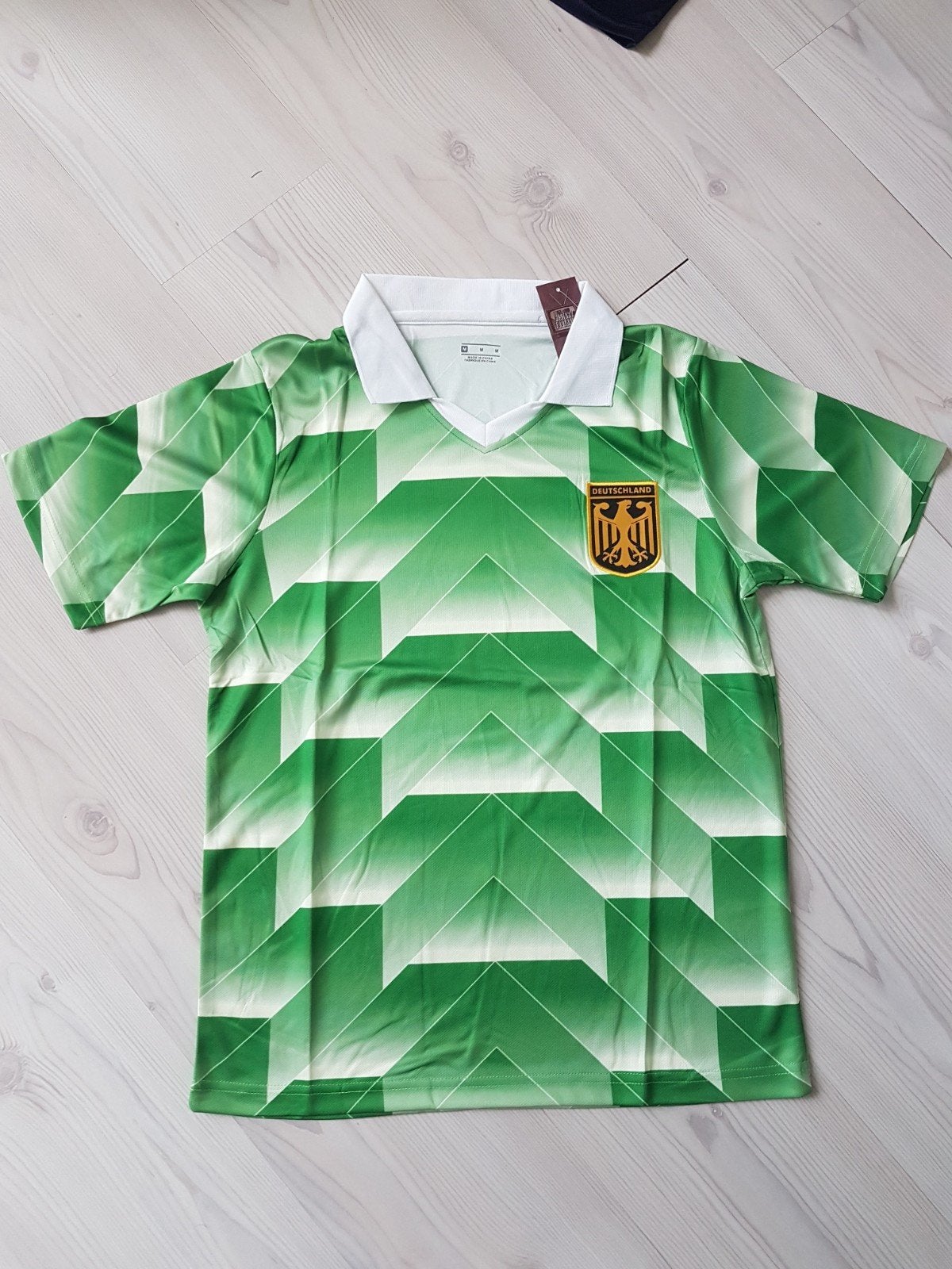 Duitsland retro voetbalshirt in size large/xl, Sport en Fitness, Voetbal, Ophalen of Verzenden, Nieuw, Shirt