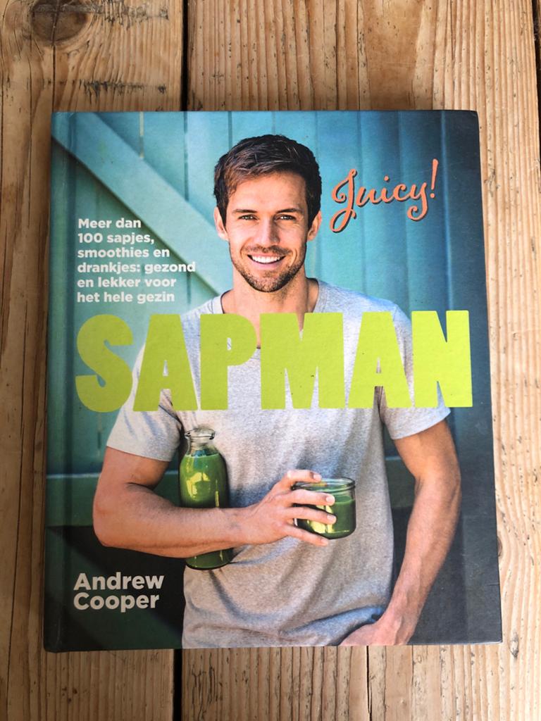 Sapman: Meer dan 100 sapjes, smoothies en drankjes, Boeken, Ophalen of Verzenden, Gelezen, Dieet en Voeding