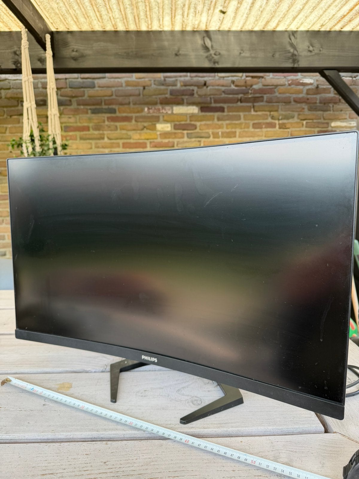 Philips Curved 27 inch, 101 t/m 150 Hz, Curved, Full HD, Zo goed als nieuw