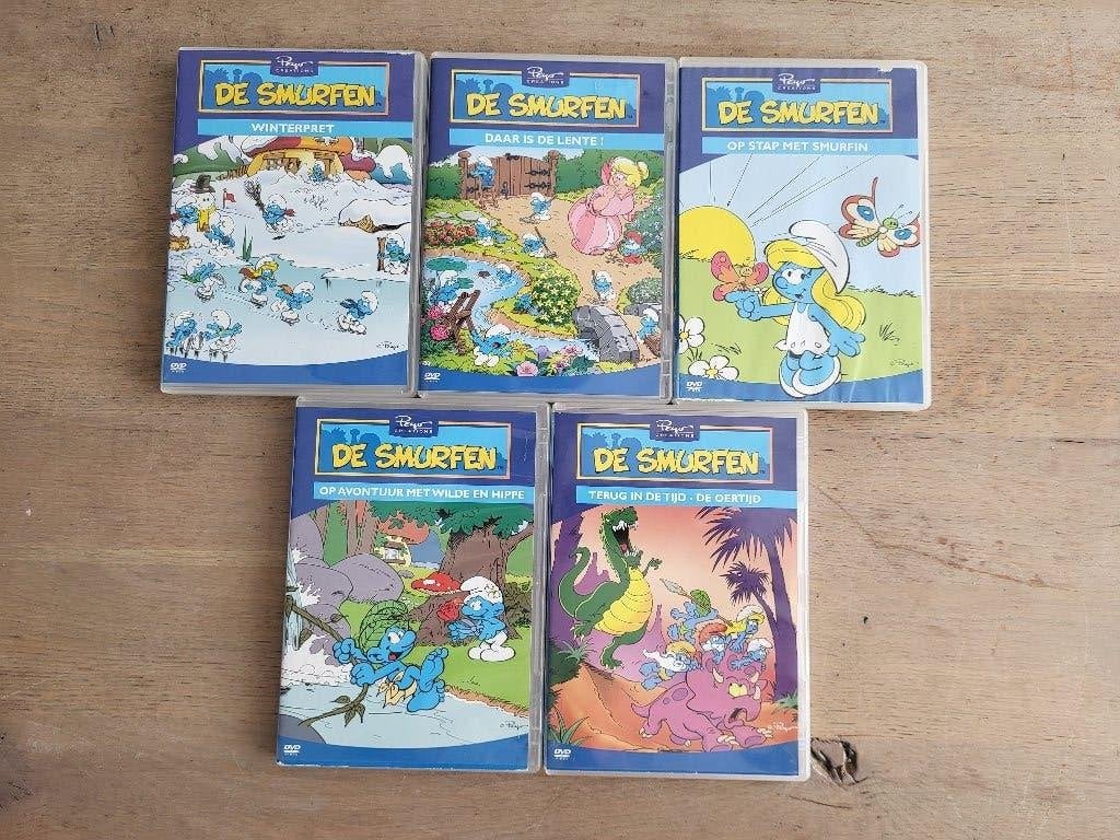 De Smurfen DVD Boxset - 5 DVD's, Europees, Gebruikt, Tekenfilm, Alle leeftijden