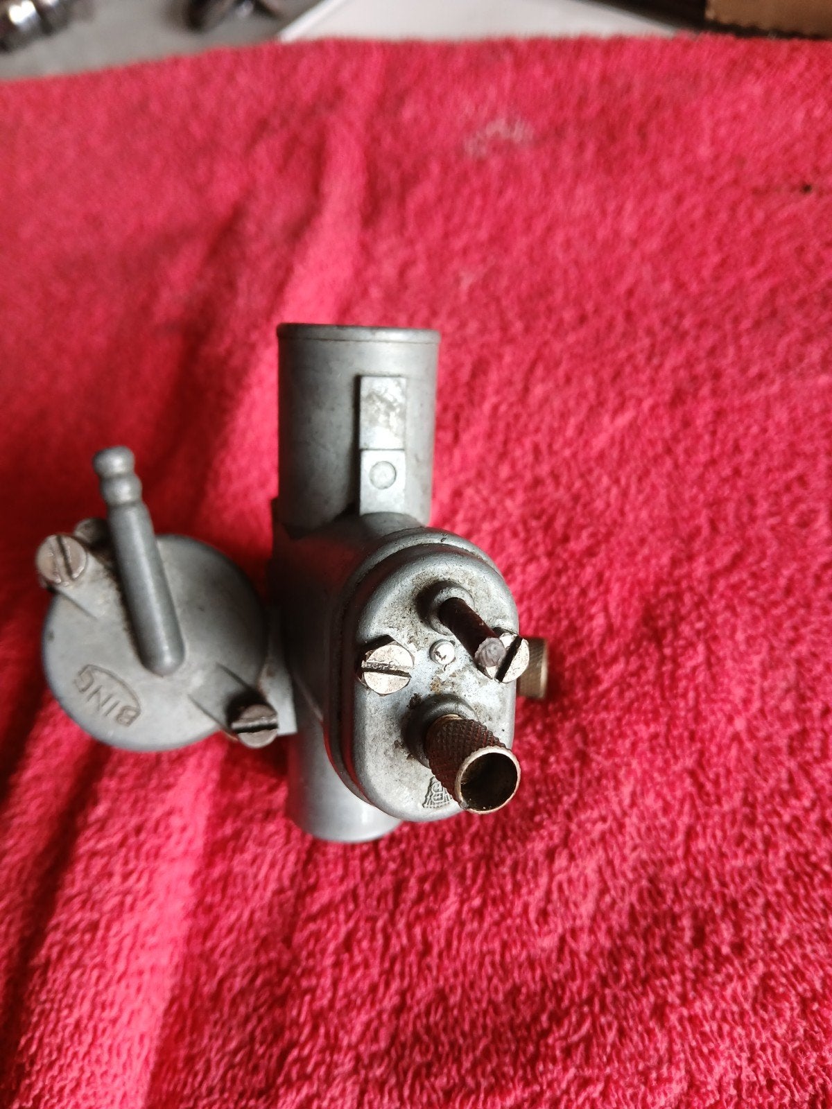 Bing 17mm carburateur Zündapp igst verstelbare spr, Verzenden, Gebruikt, Carburateur