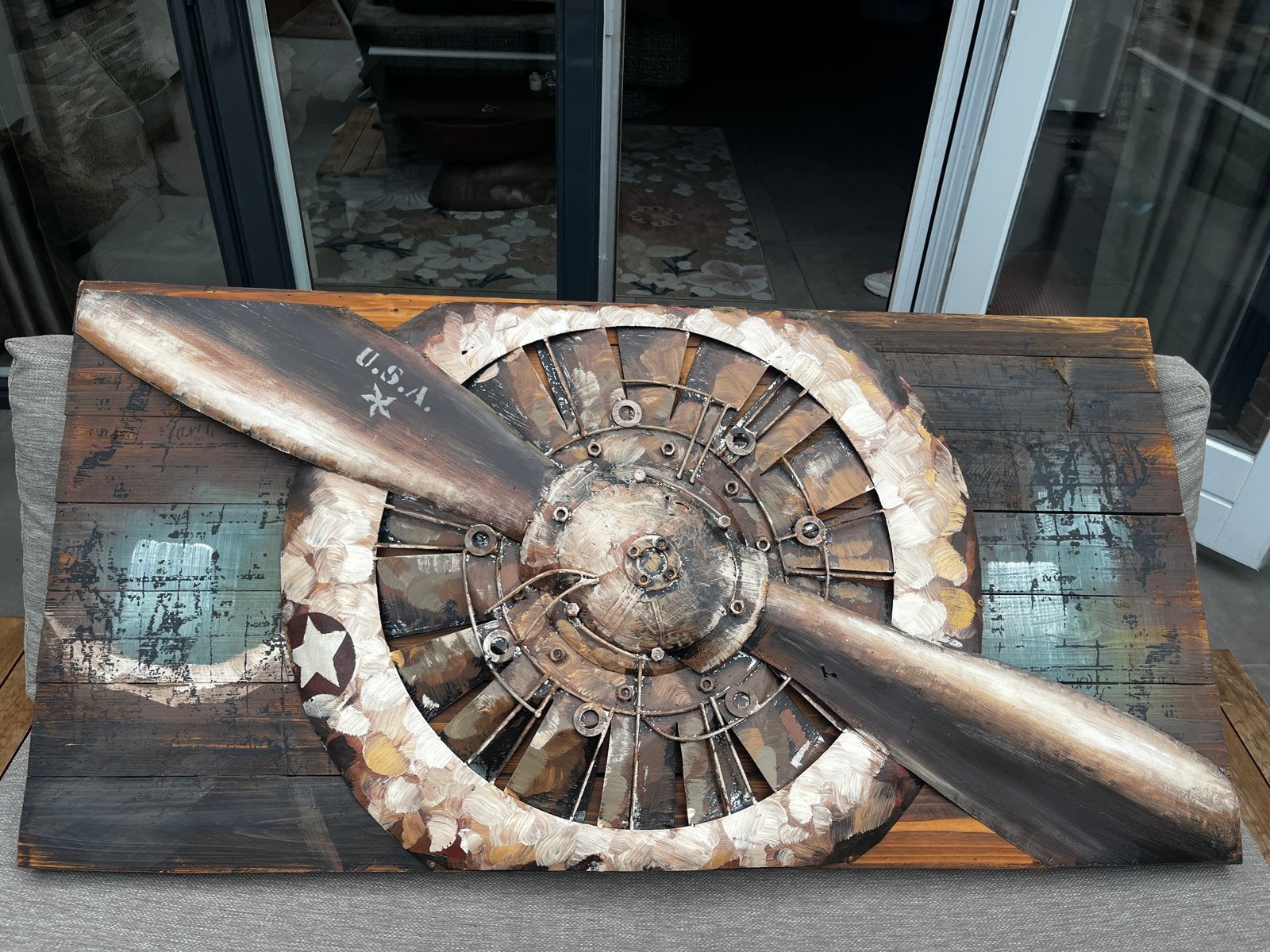 Schilderij / Kunstwerk 141cm x 70cm, Ophalen, Zo goed als nieuw, Overige onderwerpen