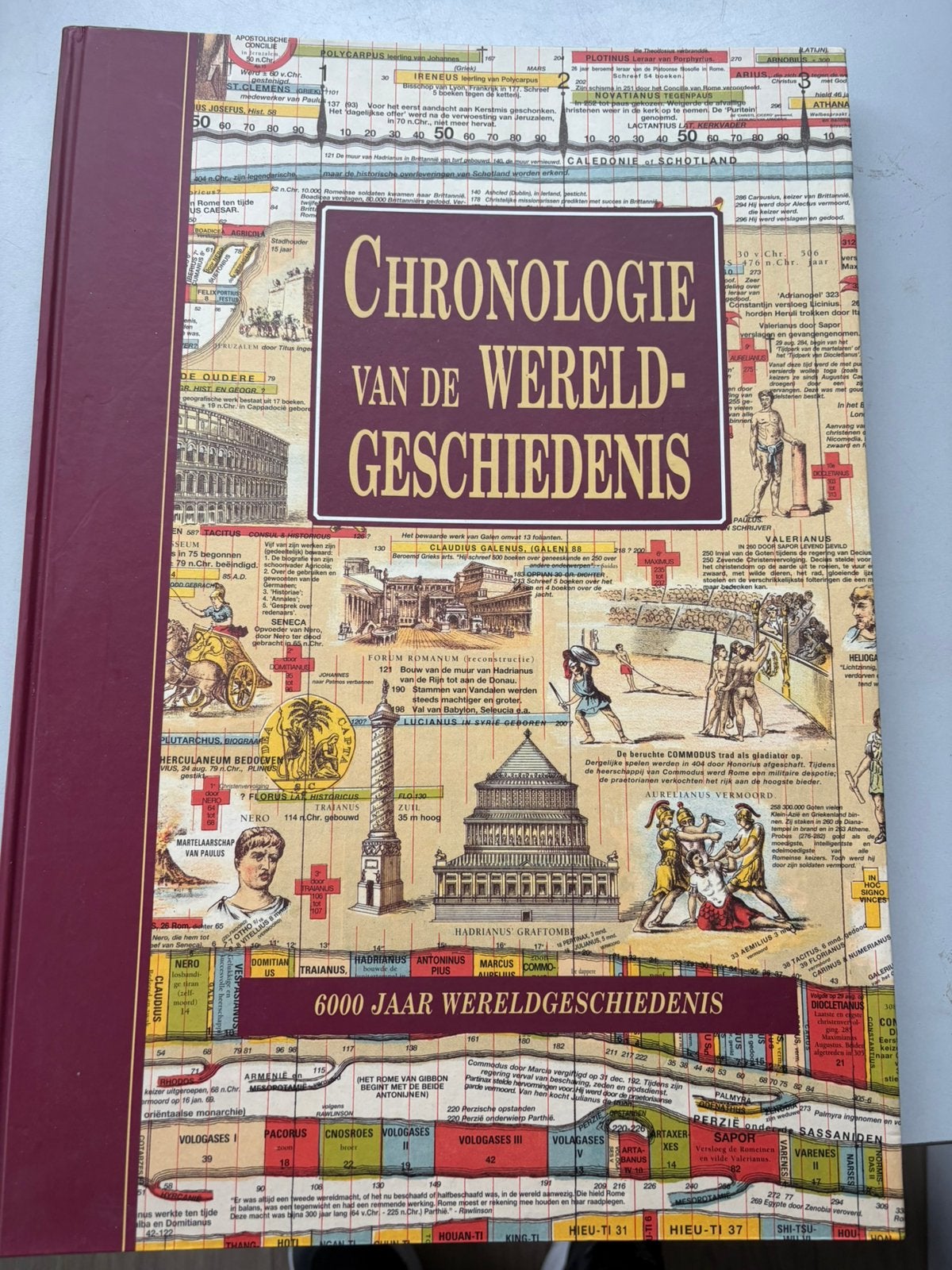 Chronologie van de Wereldgeschiedenis,6000 jaar geschiedenis, Boeken, Verzenden, Zo goed als nieuw, Europa