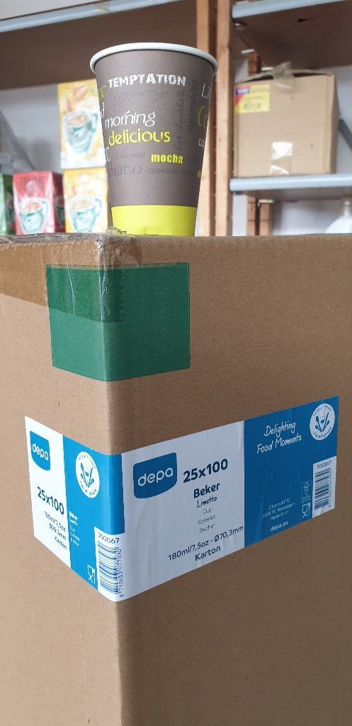 Koffiebekers limetta180cc van DEPA, Ophalen, Overige materialen, Overige merken, Overige typen
