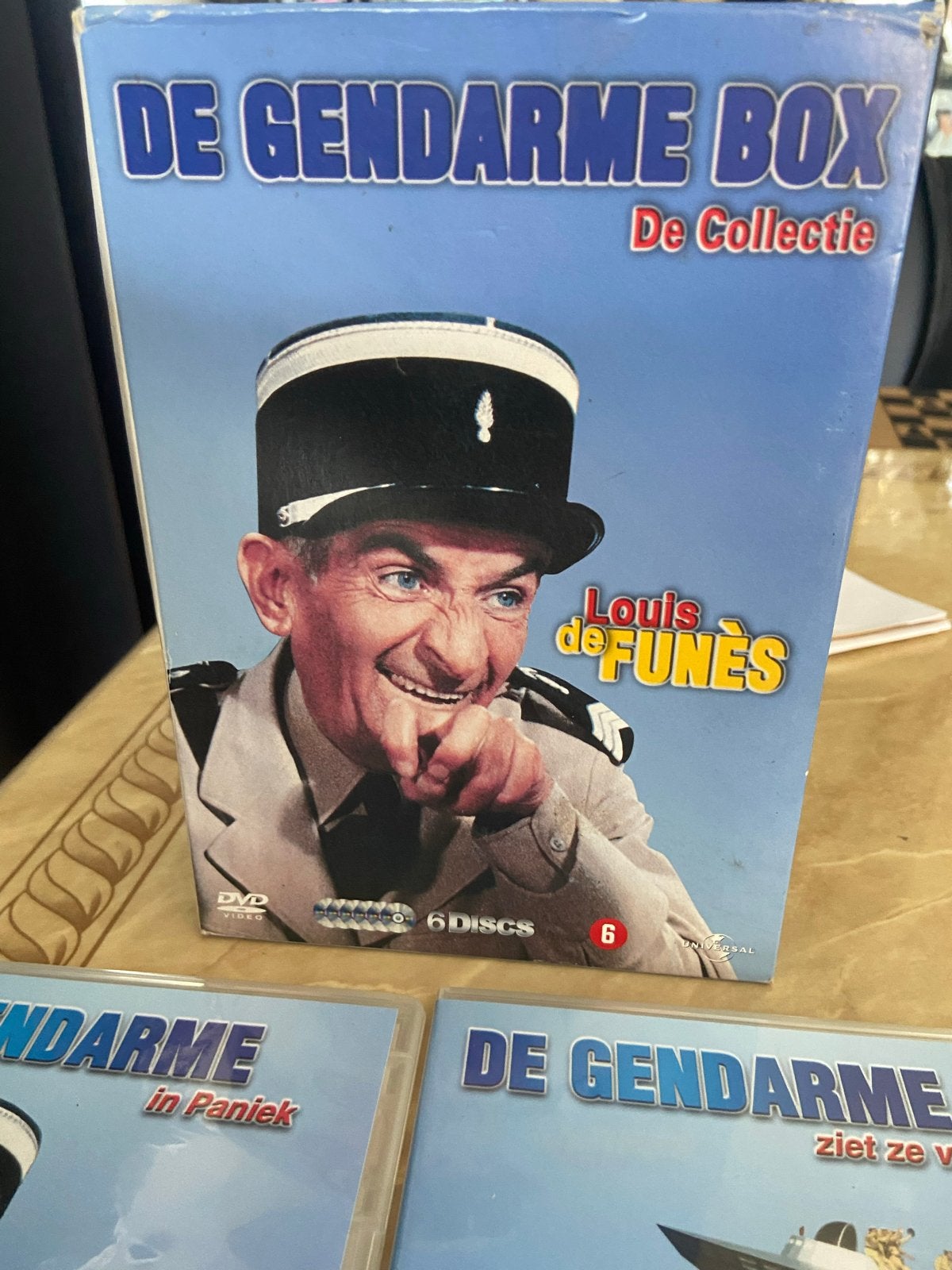 Dvd box Collectie (6 DVD's) Louis de Funès, Alle leeftijden, Nederlands, Ophalen of Verzenden, Frans