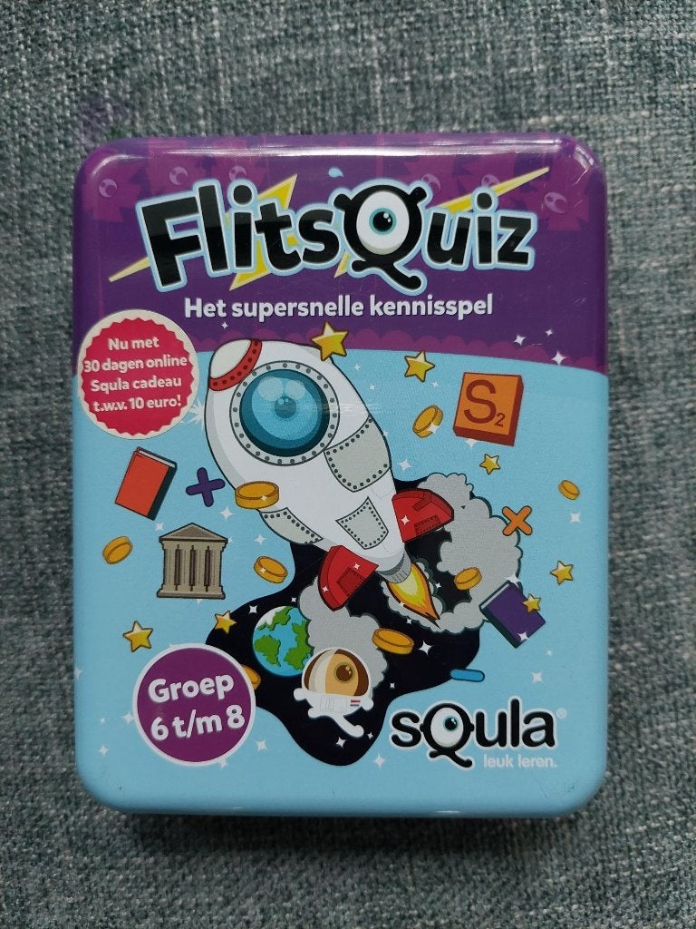 Squla flitsquiz, Ophalen of Verzenden