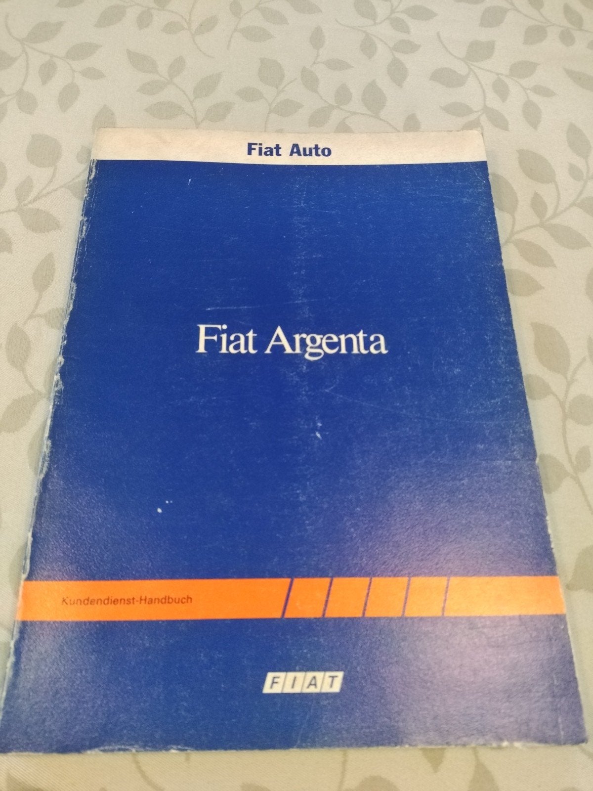 fiat Argenta werkplaatsboek, Auto diversen, Ophalen of Verzenden