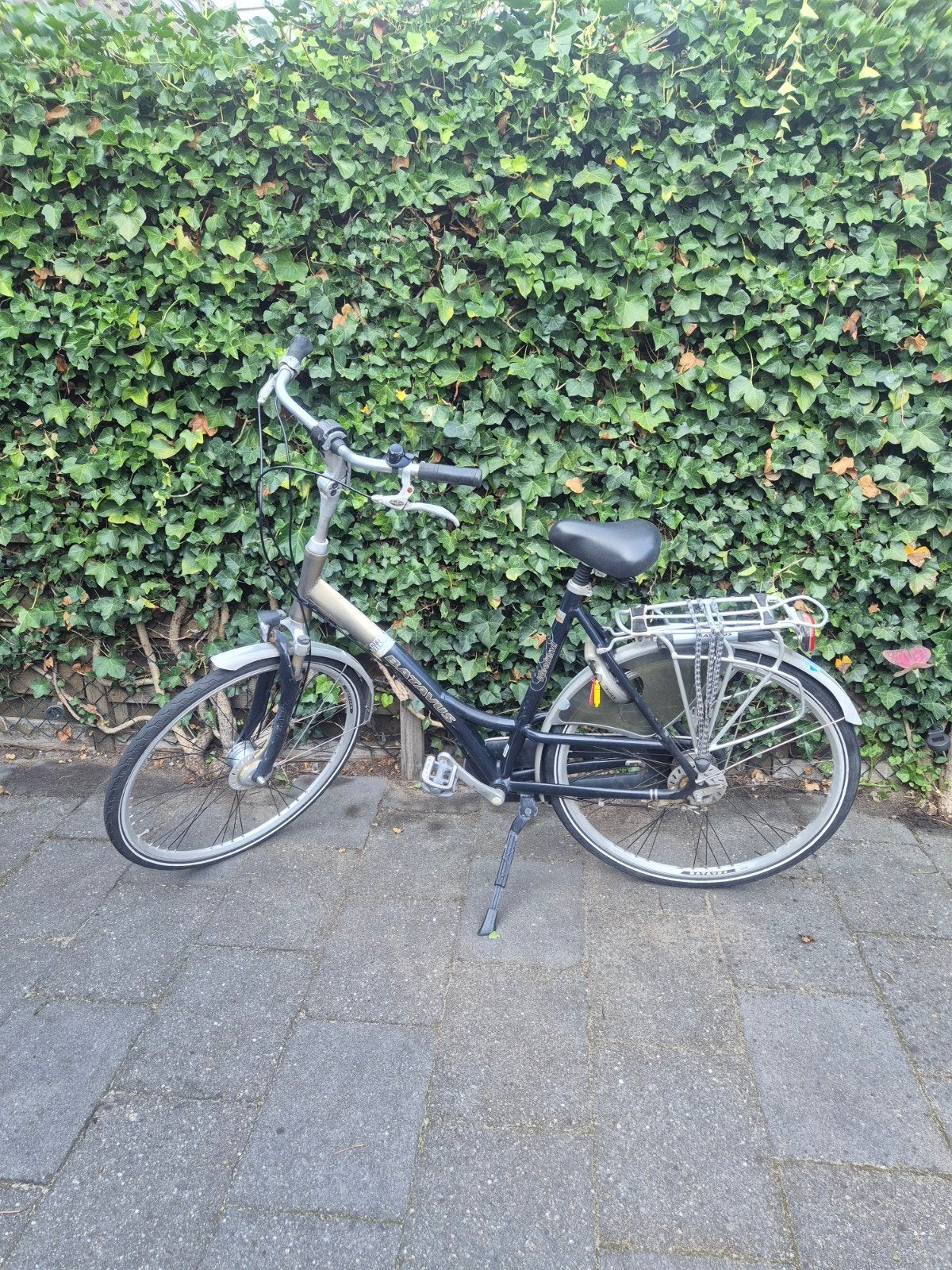 Batavus Weekend D57 8V Zwart/Goud, Fietsen en Brommers, Ophalen, Gebruikt, Versnellingen, Batavus