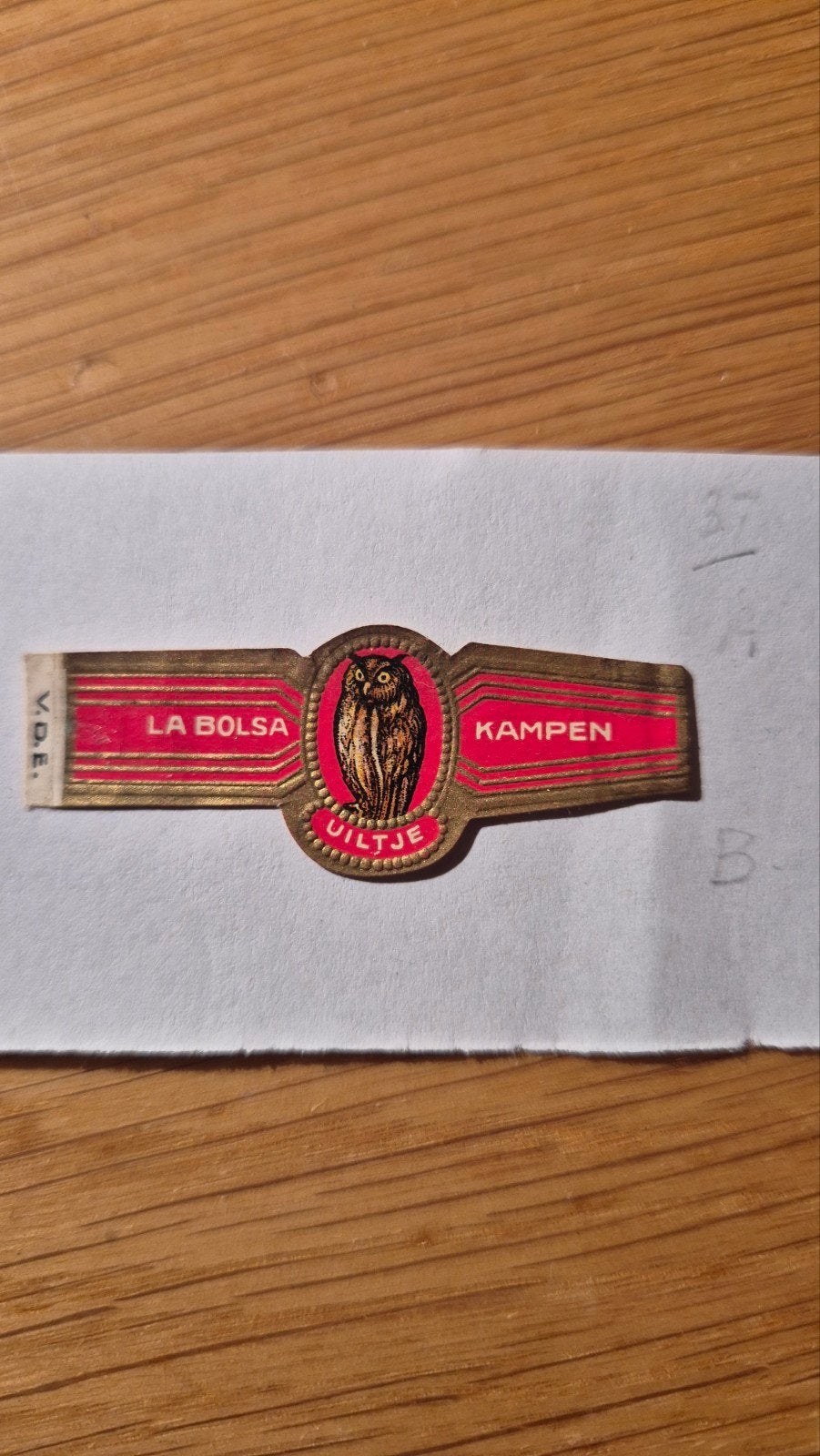 Sigarenbanden, Ophalen, Sigarenbandjes