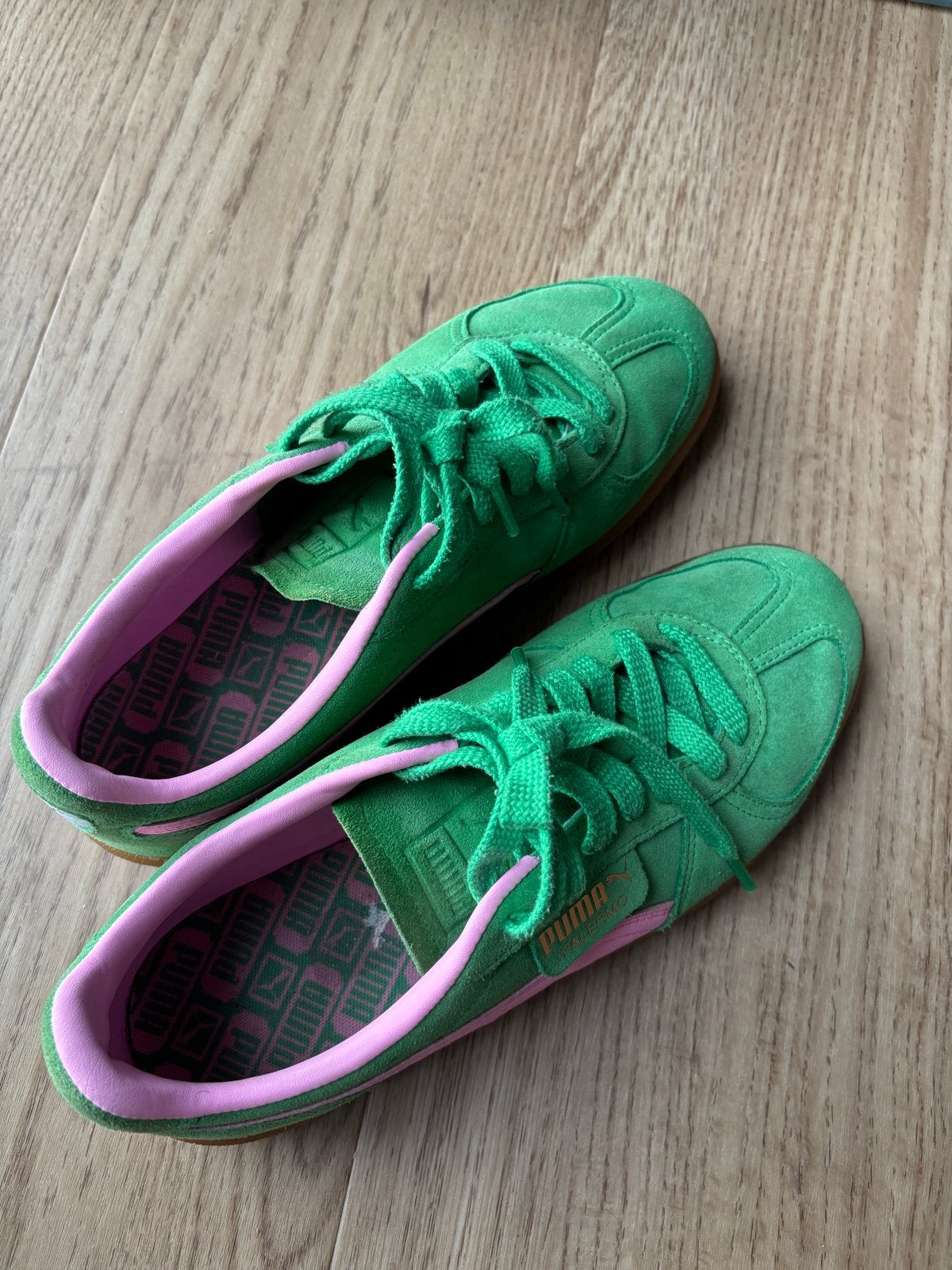 Puma Palermo sneakers groen/roze - Maat 42.5, Ophalen of Verzenden, Nieuw, Groen, Sneakers of Gympen