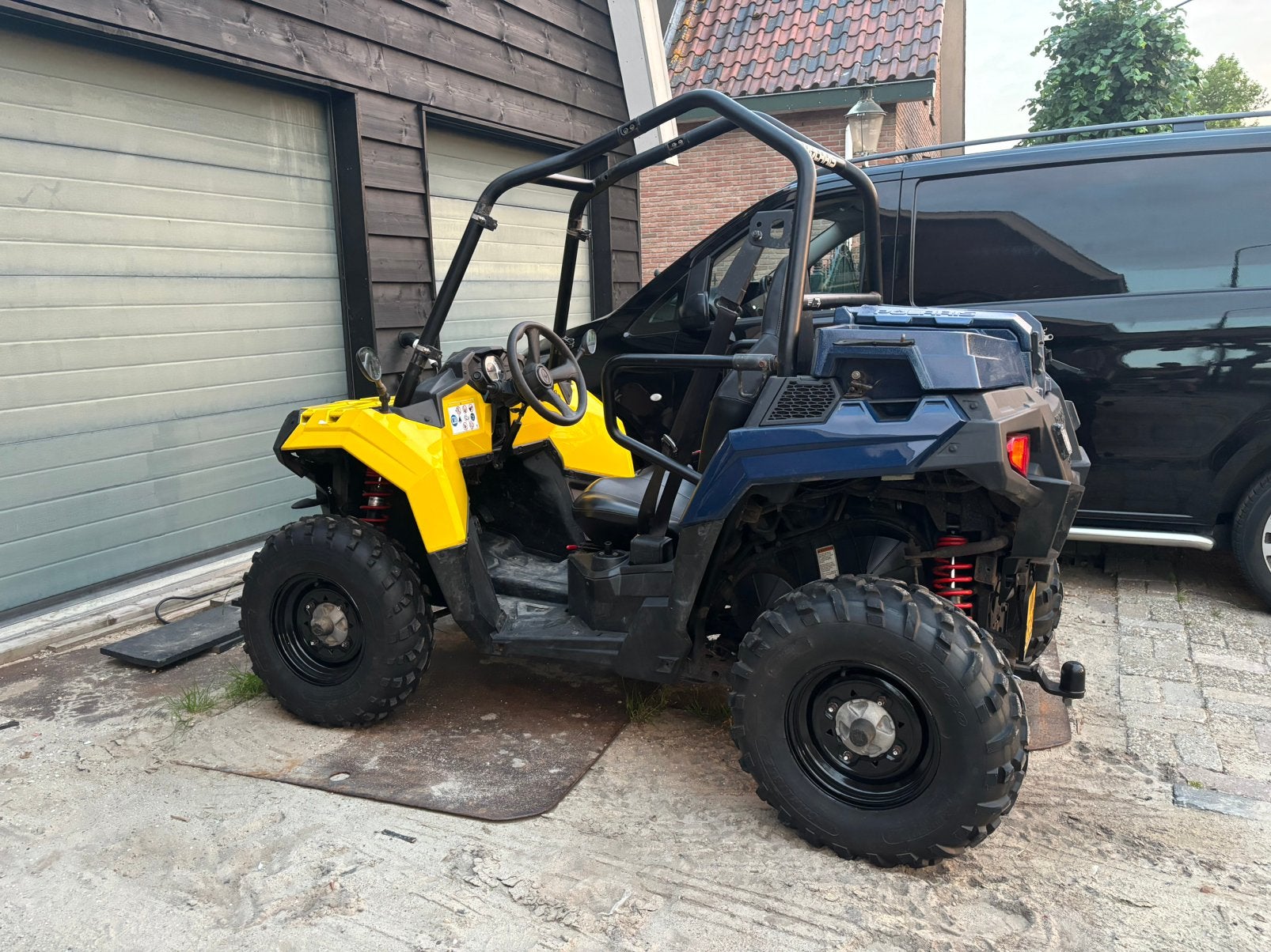 Polaris Sportsman Ace 325 quad. Slechts 600KM! Auto kenteken, 325 cc, 1 cilinder, 12 t/m 35 kW