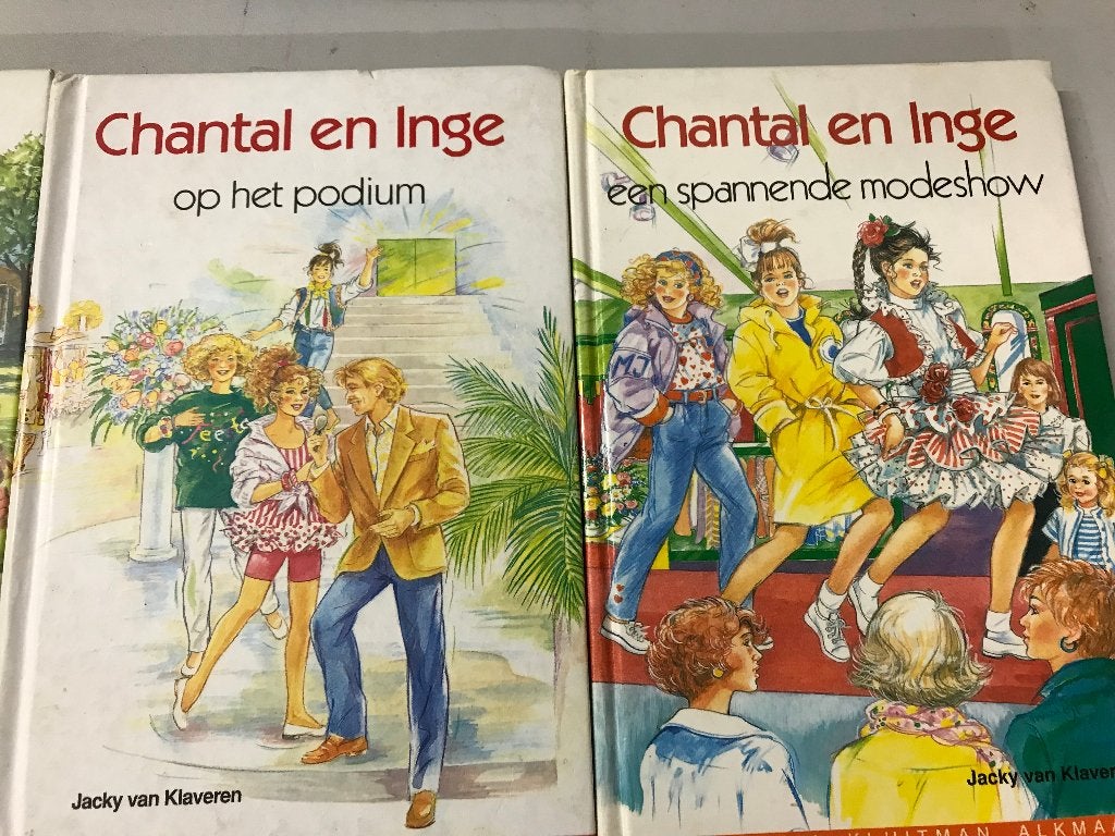 T.K. nog 3 boekjes van Chantal en Inge zie actuele lijst, Ophalen of Verzenden, Gelezen, Jacky van Klaveren, Fictie algemeen