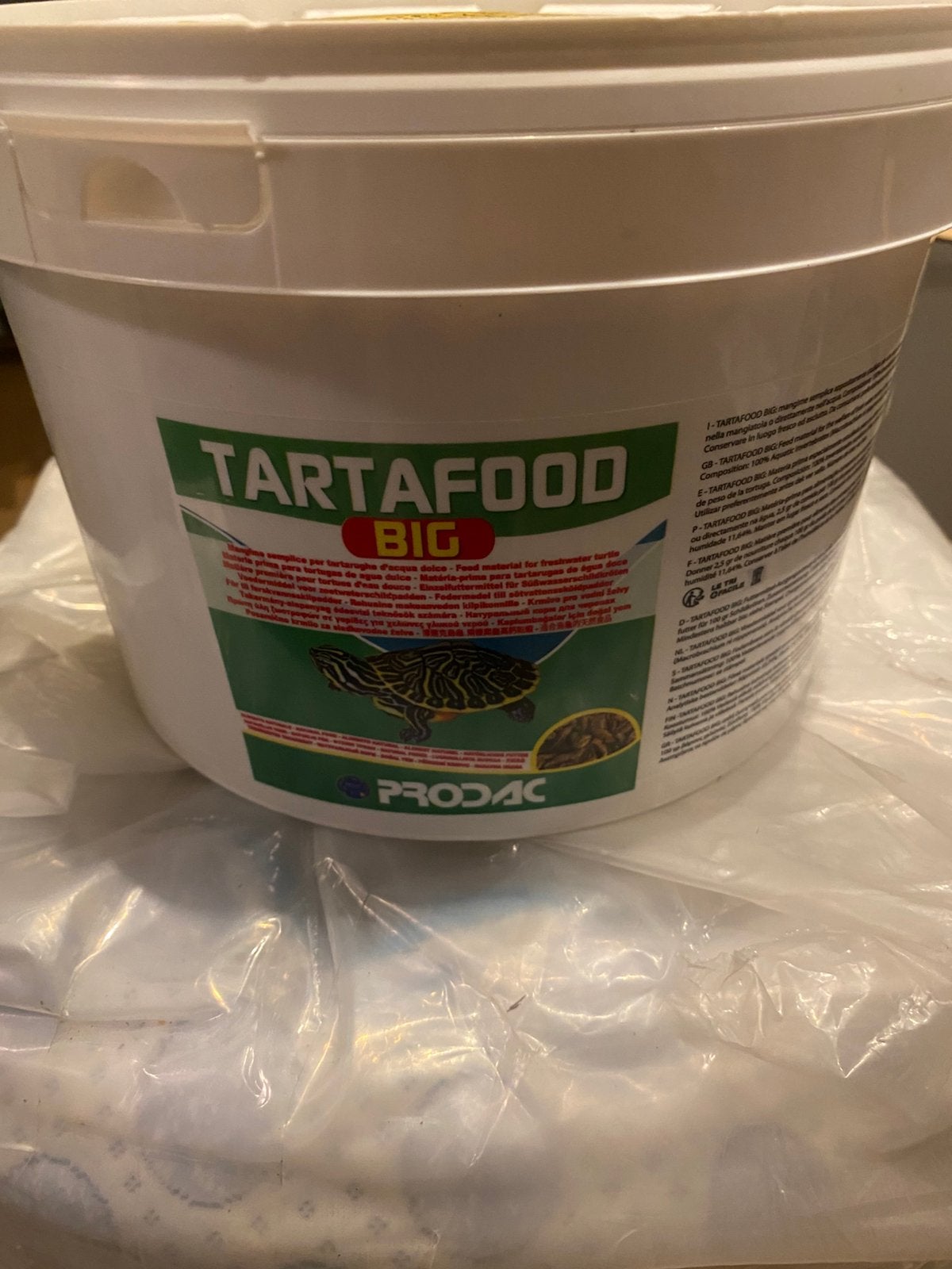 Schildpad tartafood 600g, Ophalen of Verzenden, Overige soorten