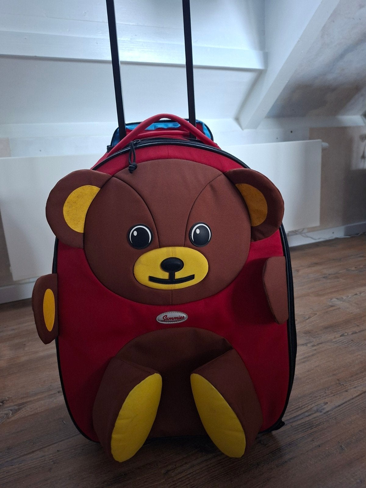 Samsonite Sammies Koffer Beer - Kinderkoffer met Wieltjes, Sieraden, Tassen en Uiterlijk, Koffers, Ophalen, Overige materialen