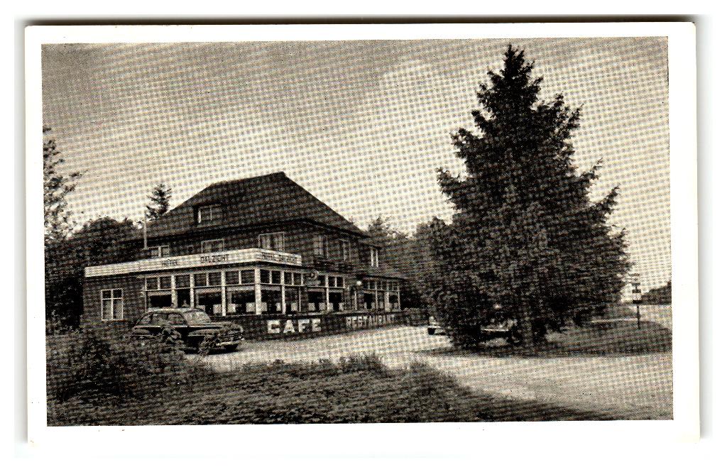 Nijverdal, Bondshotel-Pension "Dalzicht", Verzenden, 1940 tot 1960, Gelopen, Overijssel