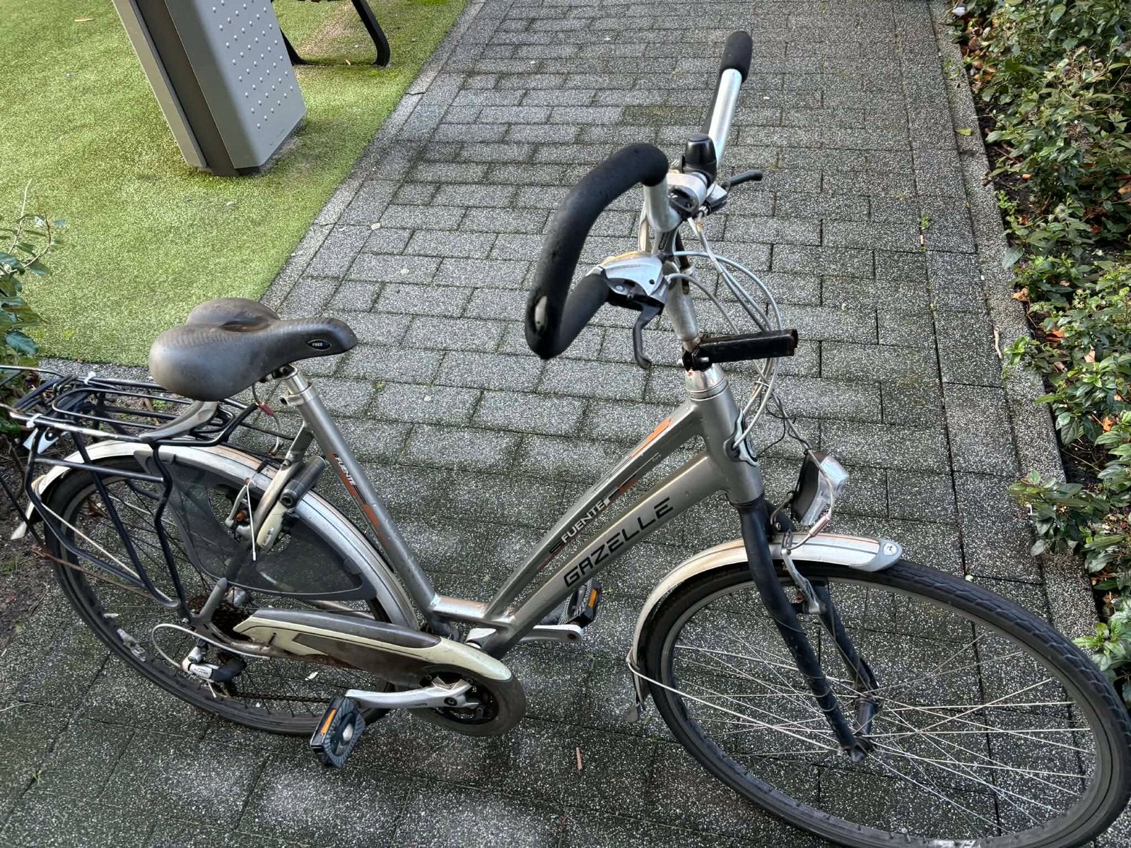 Gazelle Fuente Damesfiets, 53 tot 56 cm, Ophalen, Gebruikt, Versnellingen