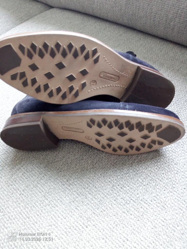 Damesschoenen, Schoenen met lage hakken, Blauw, Nieuw, Ophalen of Verzenden