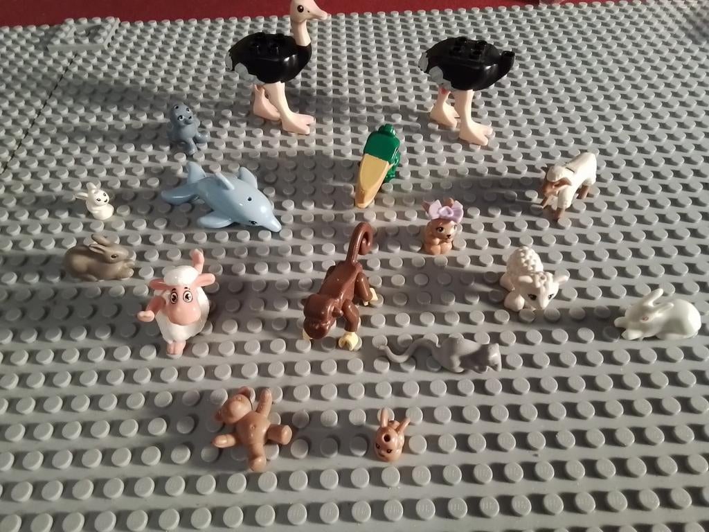LEGO DIEREN VAN STRUISVOGEL TOT SLINGERAAP, Ophalen of Verzenden, Zo goed als nieuw, Lego